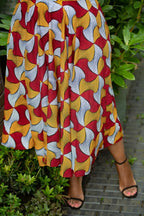 Marigold Flare Dress