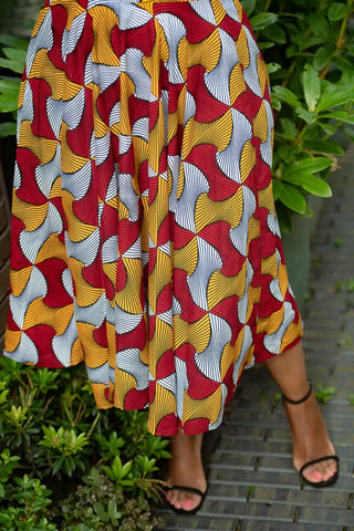 Marigold Flare Dress