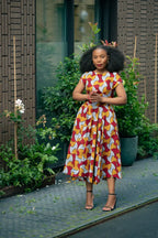 Marigold Flare Dress