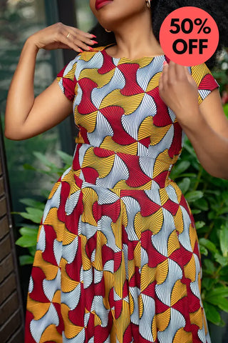 Marigold Flare Dress