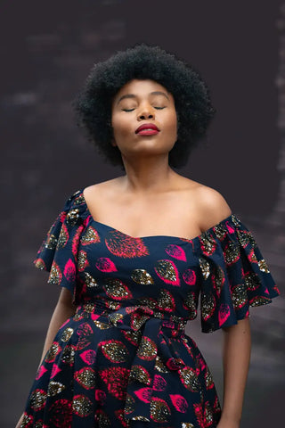 Maya Black Invisible Front Slit Dress Dresses