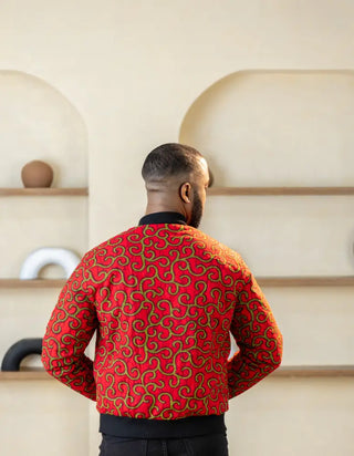 MEN’S AMMA RED MUTLIWAY JACKET Coats & Jackets