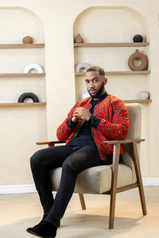 MEN’S AMMA RED MUTLIWAY JACKET Coats & Jackets