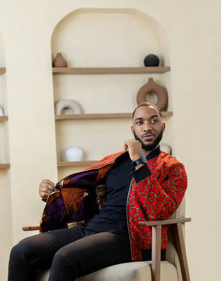 MEN’S AMMA RED MUTLIWAY JACKET Coats & Jackets