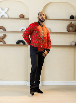 MEN’S AMMA RED MUTLIWAY JACKET Coats & Jackets