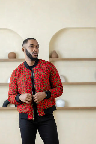 MEN’S AMMA RED MUTLIWAY JACKET Coats & Jackets