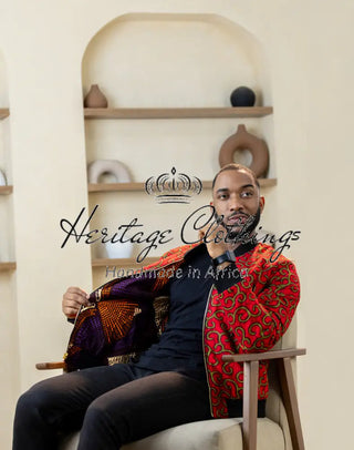 MEN’S AMMA RED MUTLIWAY JACKET Coats & Jackets