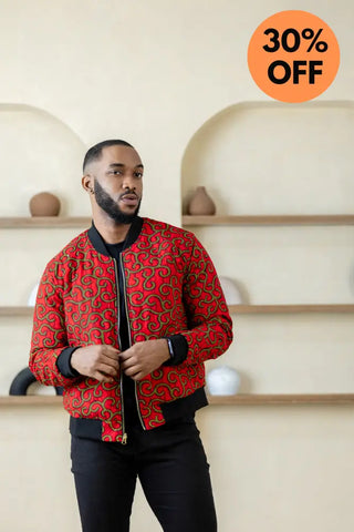 MEN’S AMMA RED MUTLIWAY JACKET Coats & Jackets