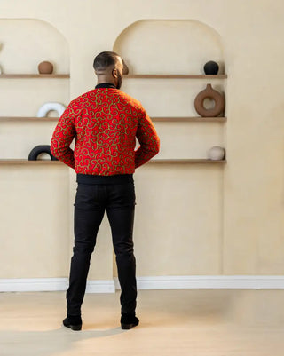 MEN’S AMMA RED MUTLIWAY JACKET Coats & Jackets