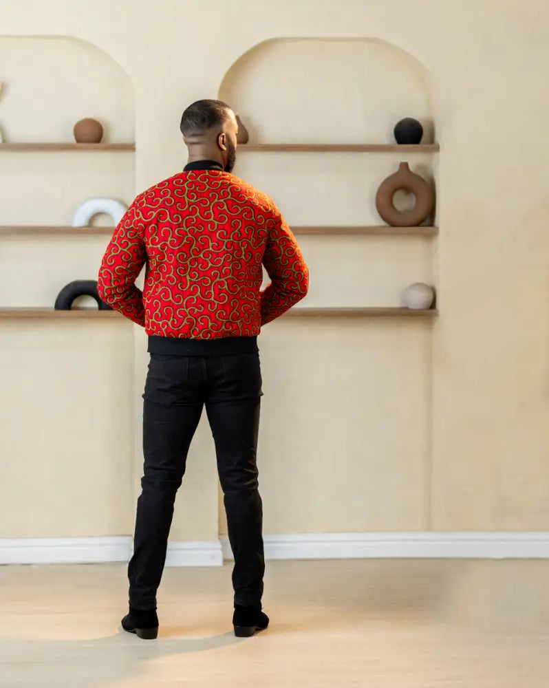 MEN’S AMMA RED MUTLIWAY JACKET Coats & Jackets