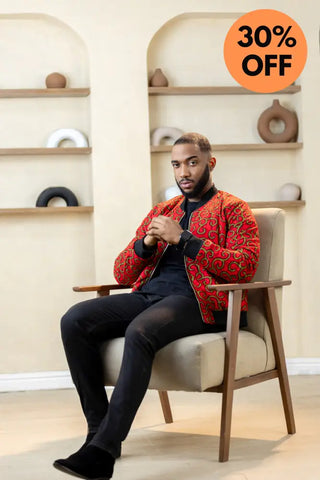 MEN’S AMMA RED MUTLIWAY JACKET Coats & Jackets