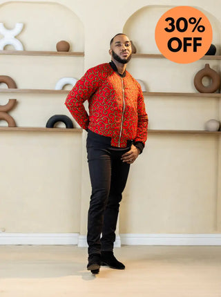 MEN’S AMMA RED MUTLIWAY JACKET Coats & Jackets