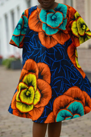 MINI HAMZA FLORAL DRESS Kid’s Dress