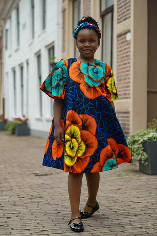 MINI HAMZA FLORAL DRESS Kid’s Dress