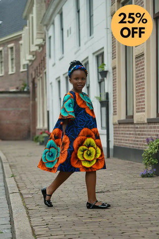 MINI HAMZA FLORAL DRESS Kid’s Dress