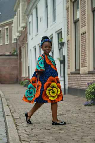 MINI HAMZA FLORAL DRESS Kid’s Dress