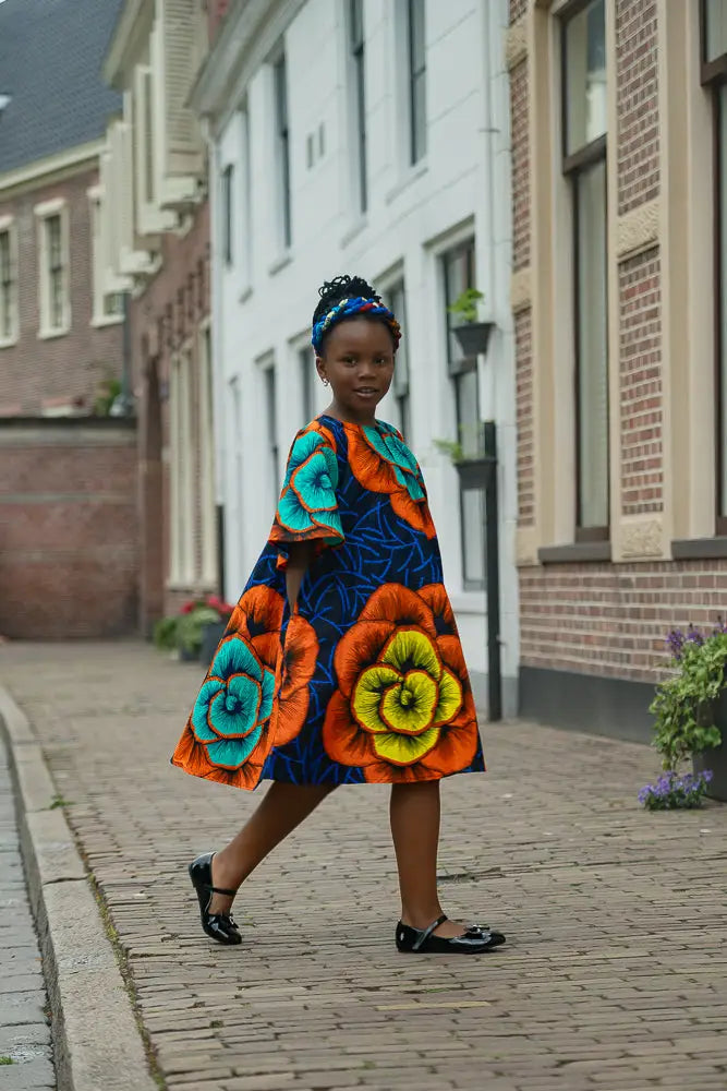 MINI HAMZA FLORAL DRESS Kid’s Dress