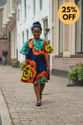 MINI HAMZA FLORAL DRESS Kid’s Dress