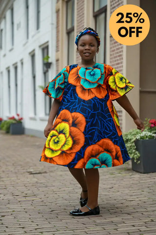 MINI HAMZA FLORAL DRESS Kid’s Dress