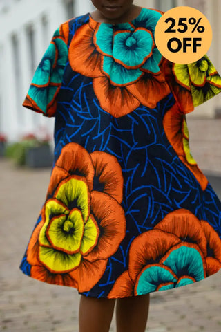 MINI HAMZA FLORAL DRESS Kid’s Dress