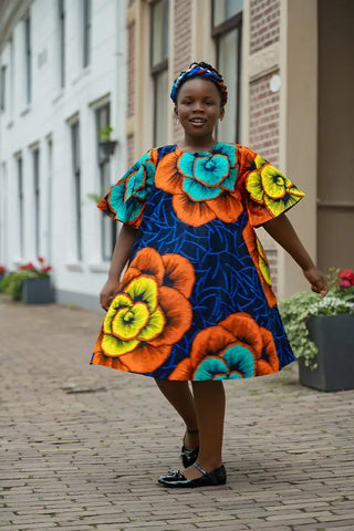 MINI HAMZA FLORAL DRESS Kid’s Dress