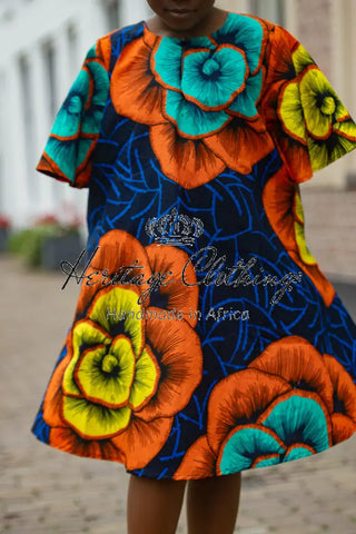 MINI HAMZA FLORAL DRESS Kid’s Dress