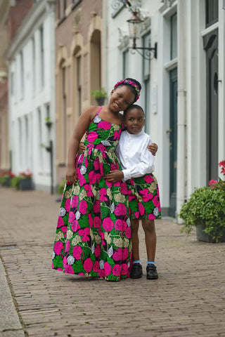 MINI PALESA MAXI FLORAL DRESS Kid’s Dress