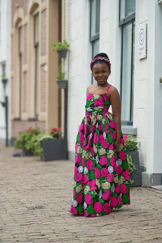 MINI PALESA MAXI FLORAL DRESS Kid’s Dress