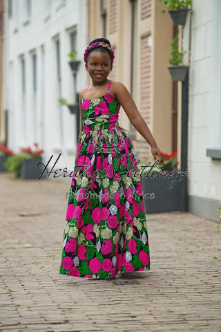 MINI PALESA MAXI FLORAL DRESS Kid’s Dress