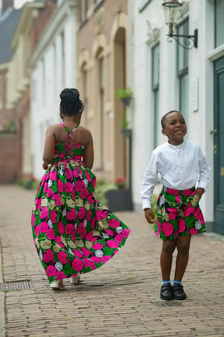 MINI PALESA MAXI FLORAL DRESS Kid’s Dress