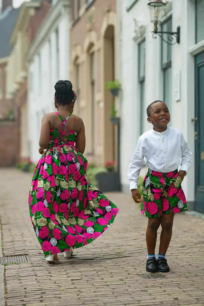 MINI PALESA MAXI FLORAL DRESS Kid’s Dress