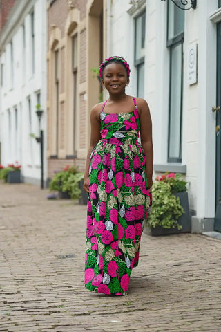 MINI PALESA MAXI FLORAL DRESS Kid’s Dress