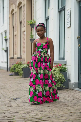 MINI PALESA MAXI FLORAL DRESS Kid’s Dress