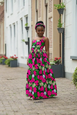 MINI PALESA MAXI FLORAL DRESS Kid’s Dress