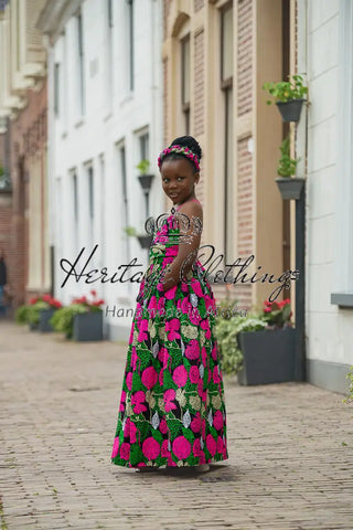 MINI PALESA MAXI FLORAL DRESS Kid’s Dress
