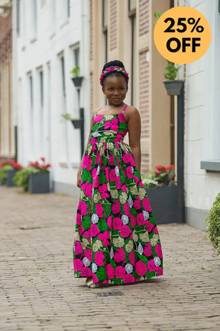 MINI PALESA MAXI FLORAL DRESS Kid’s Dress