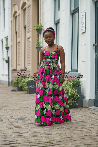 MINI PALESA MAXI FLORAL DRESS Kid’s Dress