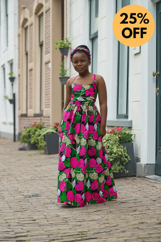 MINI PALESA MAXI FLORAL DRESS Kid’s Dress