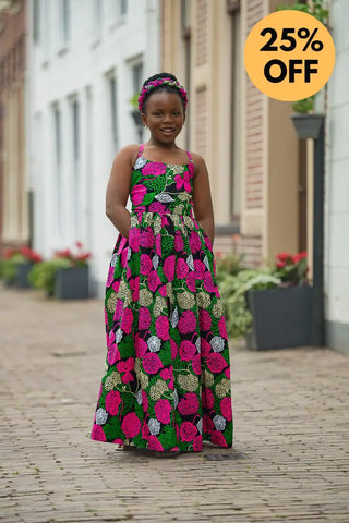 MINI PALESA MAXI FLORAL DRESS Kid’s Dress