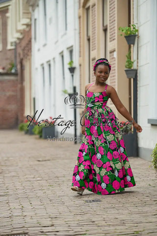 MINI PALESA MAXI FLORAL DRESS Kid’s Dress