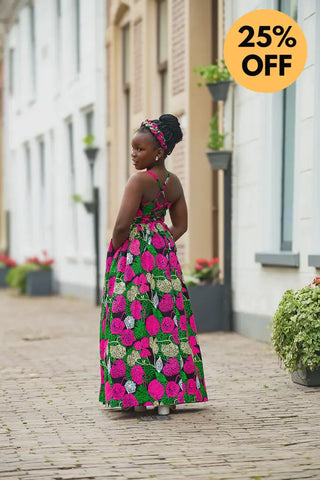 MINI PALESA MAXI FLORAL DRESS Kid’s Dress