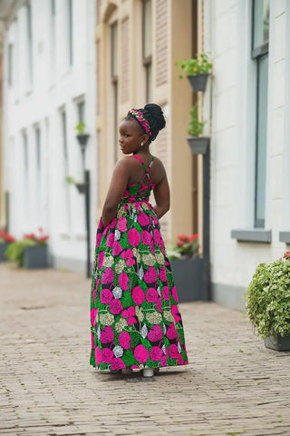 MINI PALESA MAXI FLORAL DRESS Kid’s Dress