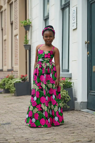 MINI PALESA MAXI FLORAL DRESS Kid’s Dress