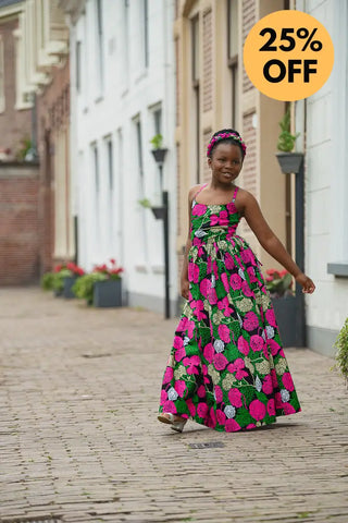 MINI PALESA MAXI FLORAL DRESS Kid’s Dress