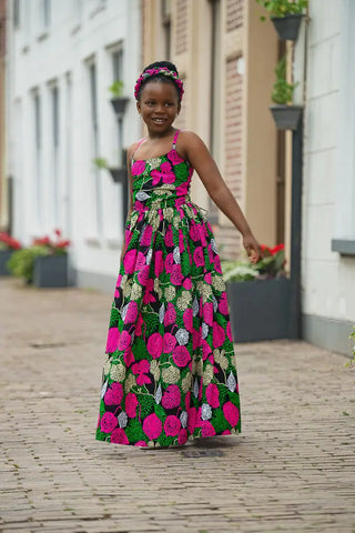 MINI PALESA MAXI FLORAL DRESS Kid’s Dress