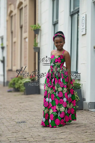 MINI PALESA MAXI FLORAL DRESS Kid’s Dress
