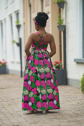 MINI PALESA MAXI FLORAL DRESS Kid’s Dress