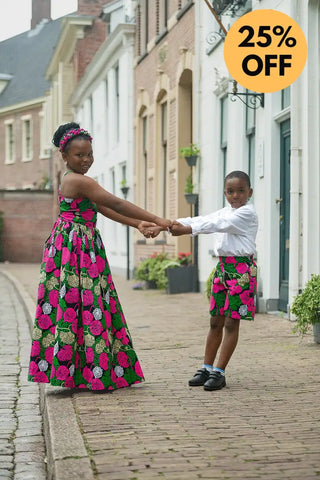 MINI PALESA MAXI FLORAL DRESS Kid’s Dress