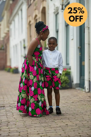 MINI PALESA MAXI FLORAL DRESS Kid’s Dress