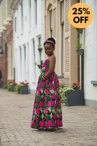 MINI PALESA MAXI FLORAL DRESS Kid’s Dress